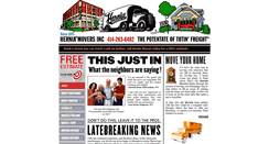 Desktop Screenshot of herniamovers.com